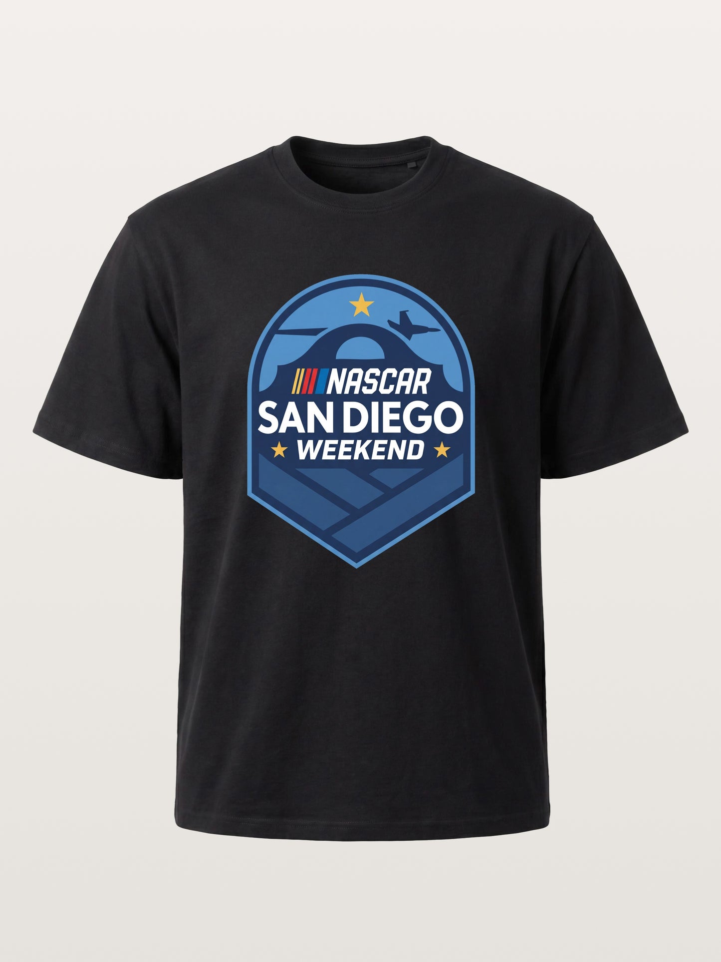 NASCAR San Diego Shield Emblem Gildan T-shirt