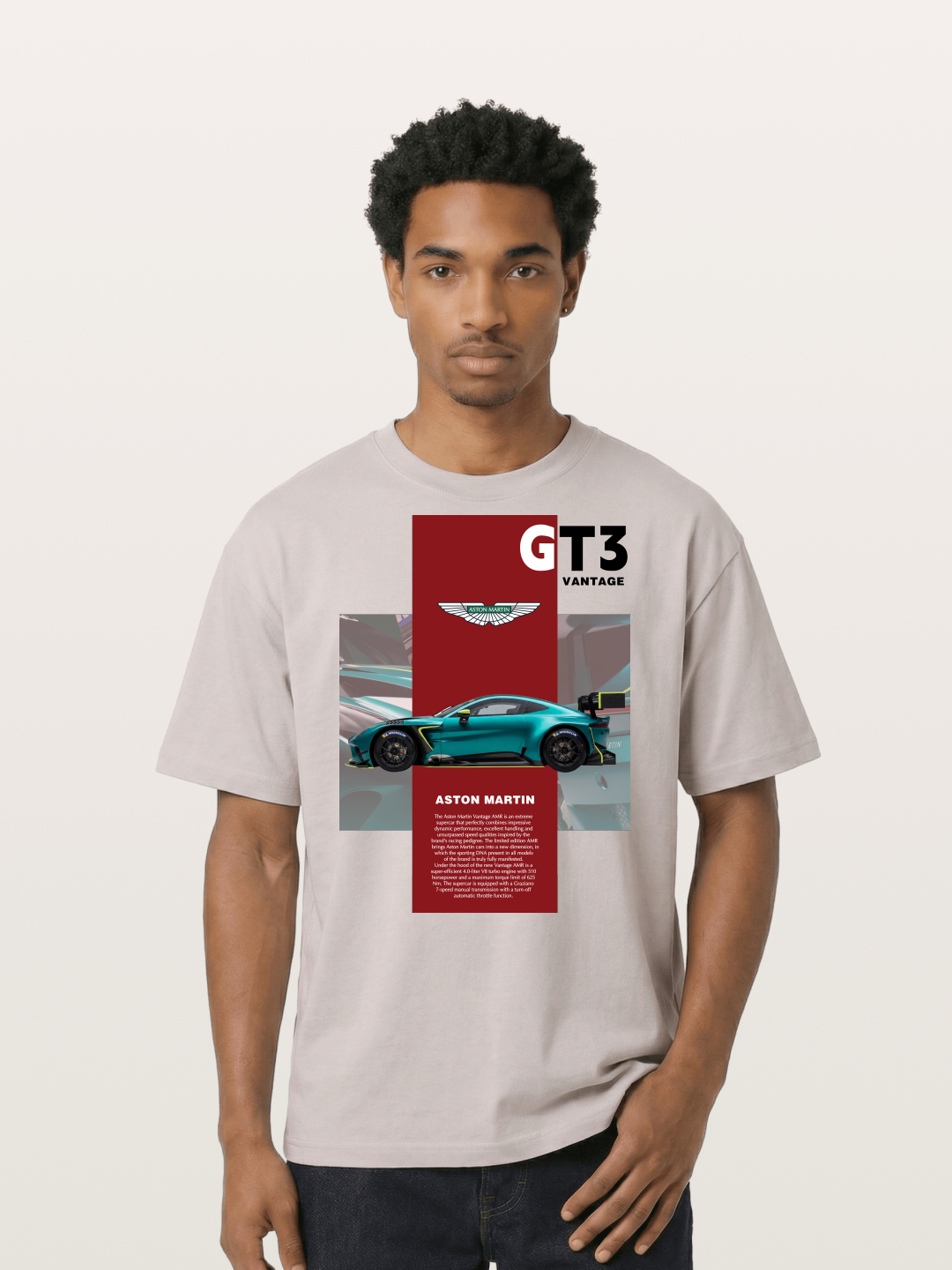Aston Racer Cotton T-shirt
