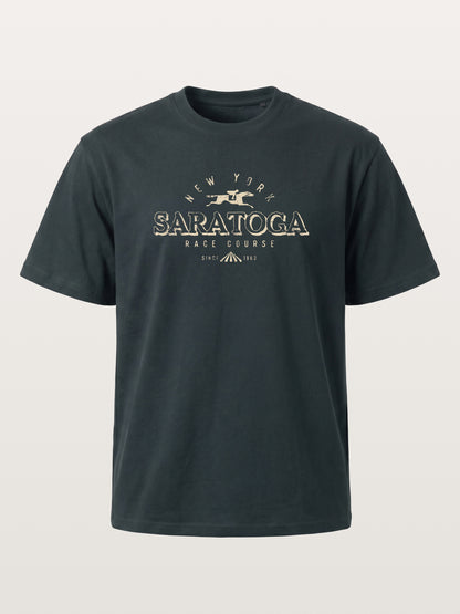 Saratoga Vintage Gold Tone Mark Gildan T-shirt