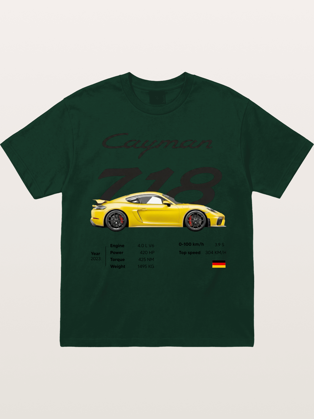 718 Porsche Vibe Gildan T-shirt