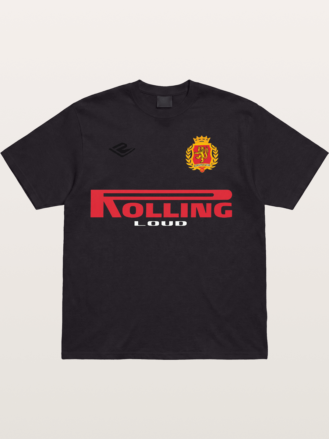 Rolling Loud Crest Emblem Graphic Cotton T-shirt
