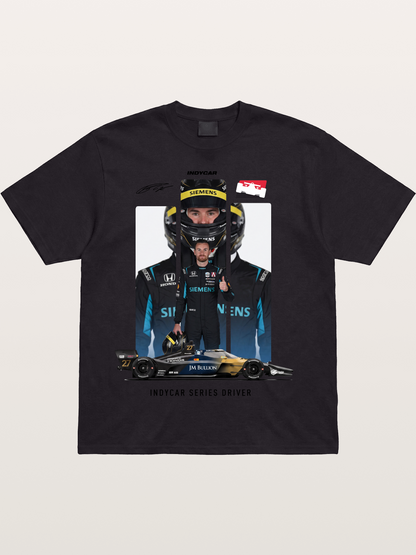 #27 IndyCar Driver Kyle Kirkwood Cotton T-shirt