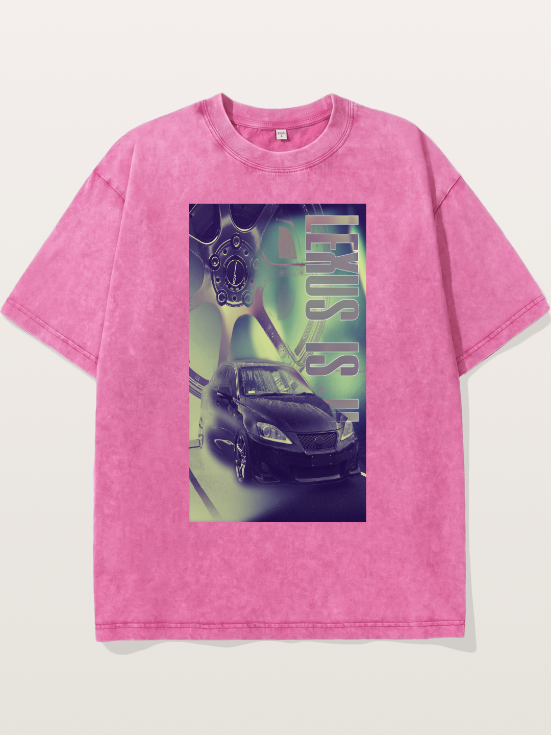 Lexus IS Gradient Tuning Art Washed T-shirt