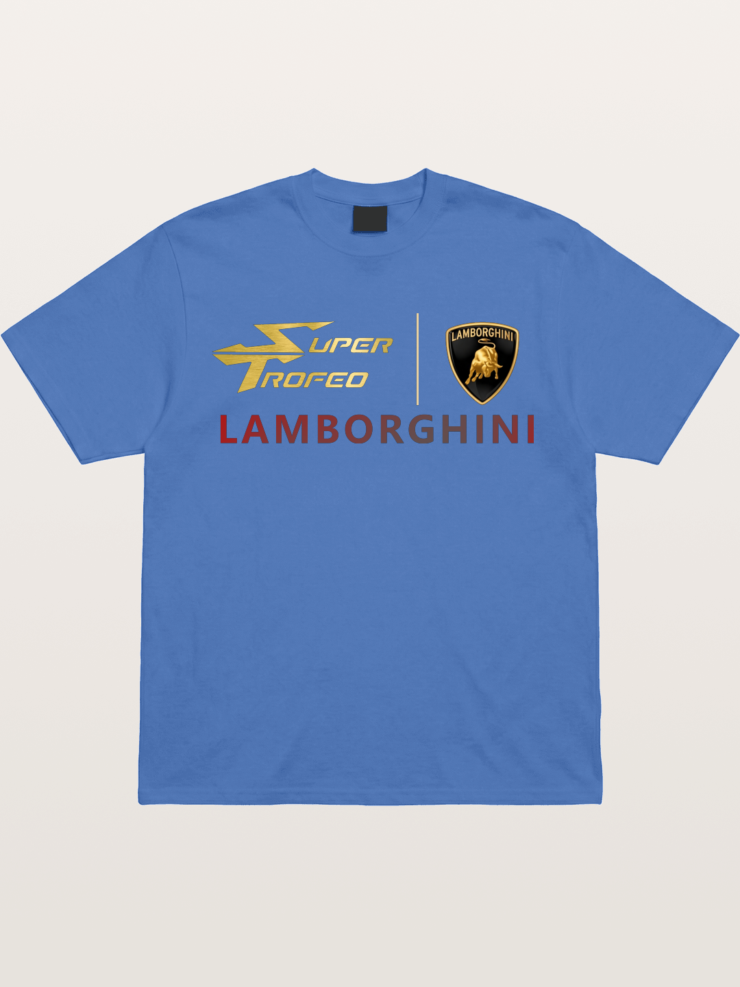 Lamborghini Super Trofeo Logo Gildan T-shirt