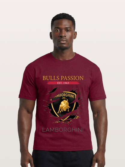 Lamborghini 1963 Tear Logo Gildan T-shirt