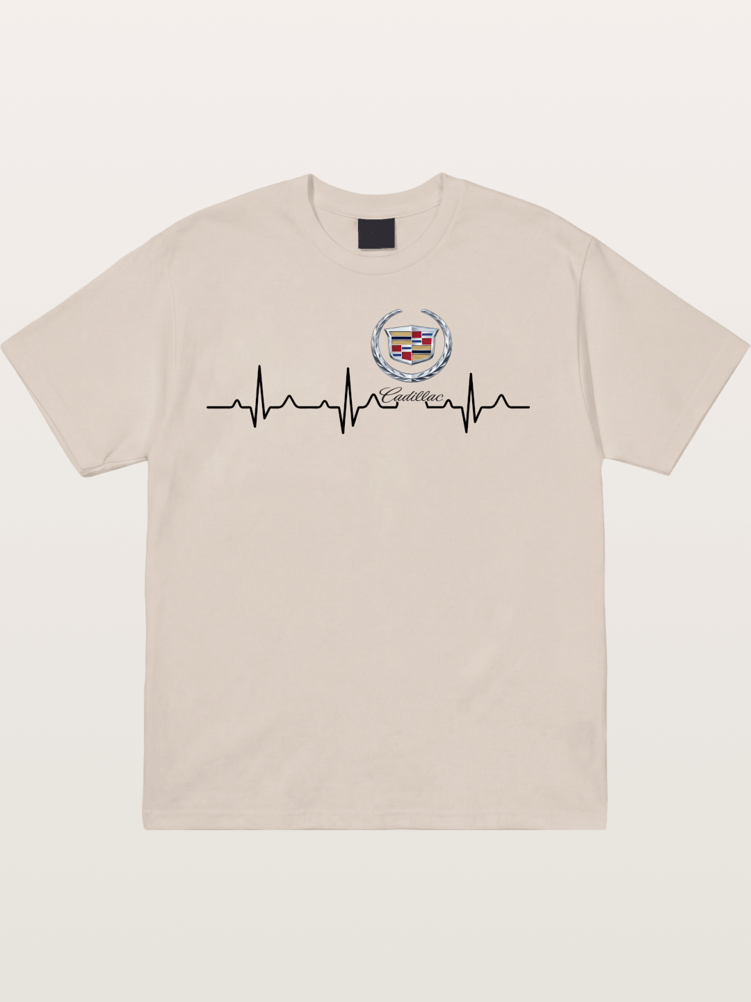 Cadillac Heartbeat Graphic Cotton T-shirt