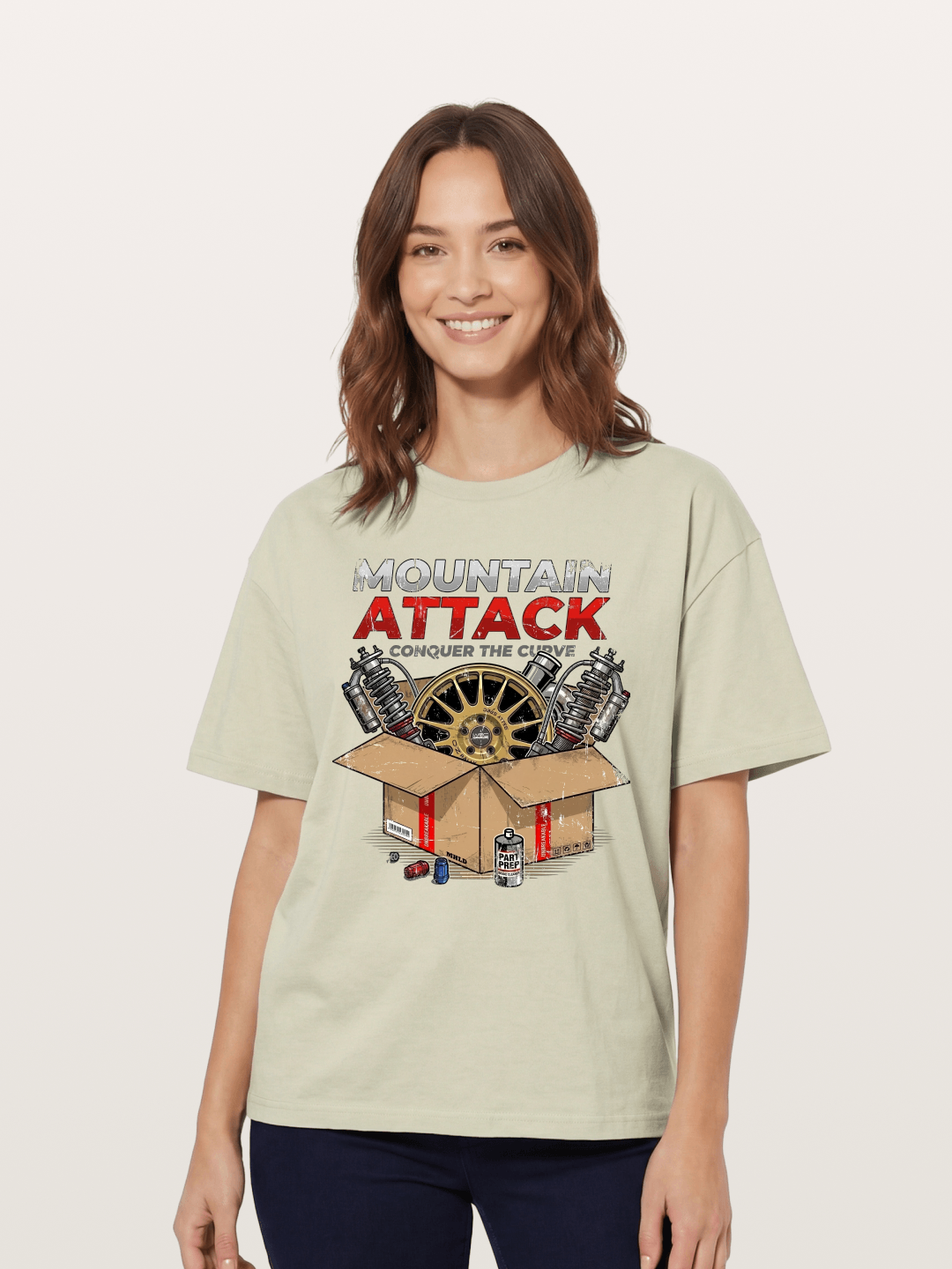 Suspension Box Cotton T-shirt