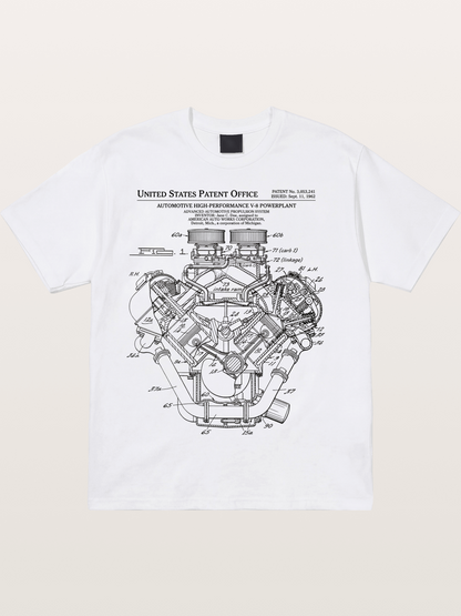 V8 Powerplant Cotton T-shirt