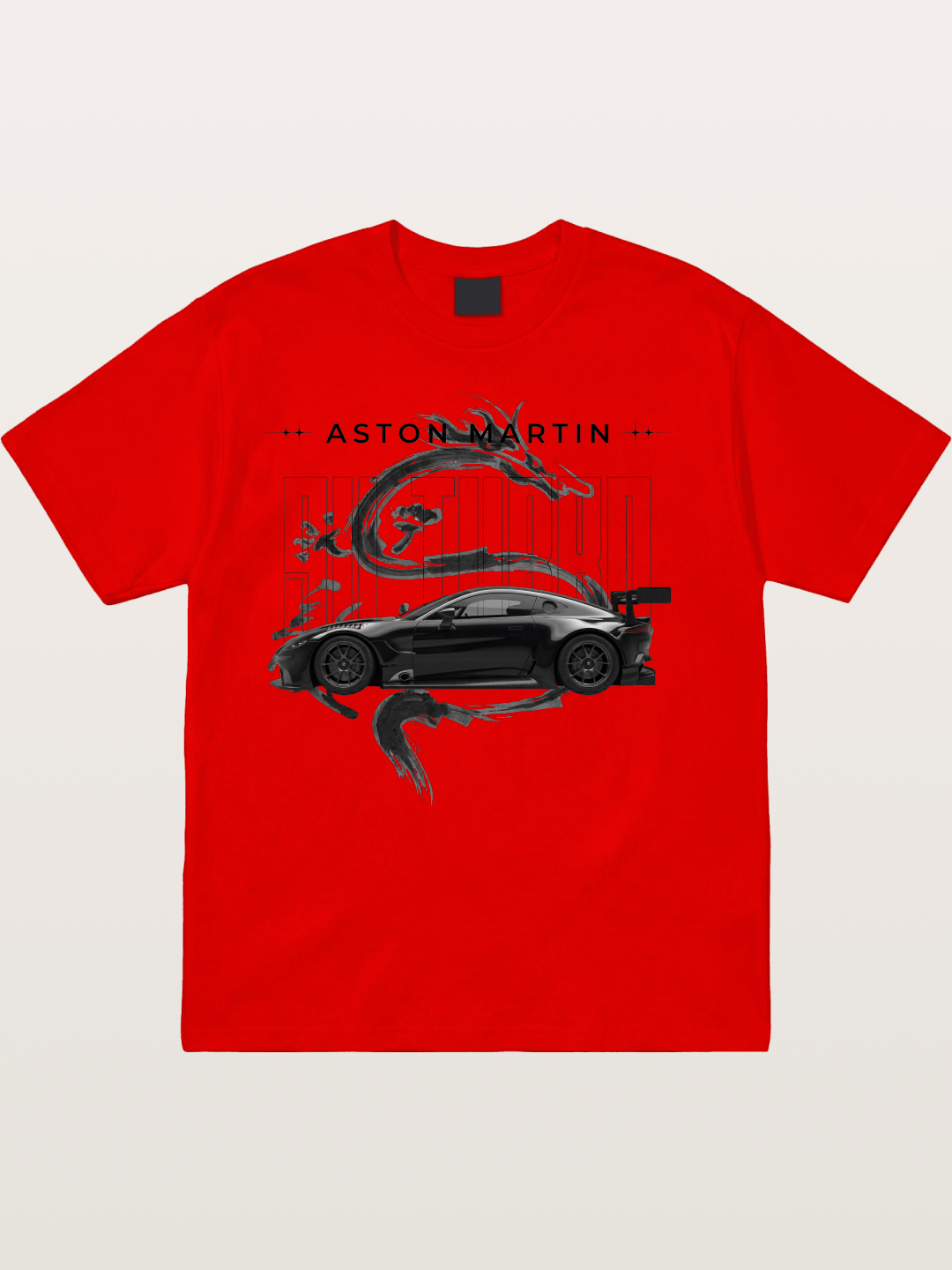 Aston Black Cotton T-shirt