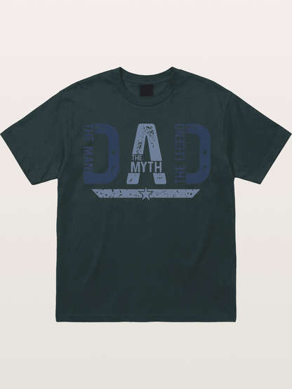 Dad The Man The Myth Legend Gildan T-shirt