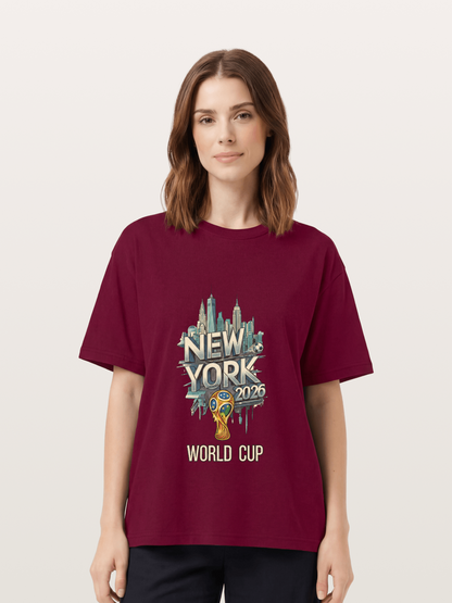 NYC World Cup 2026 Emblem Gildan T-shirt