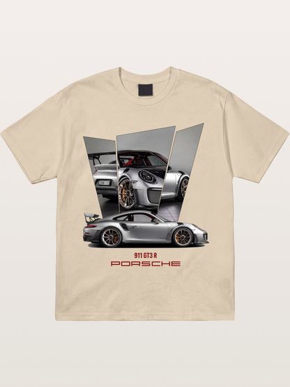 Porsche 911 GT3 RS Mirrored Collage Gildan T-shirt