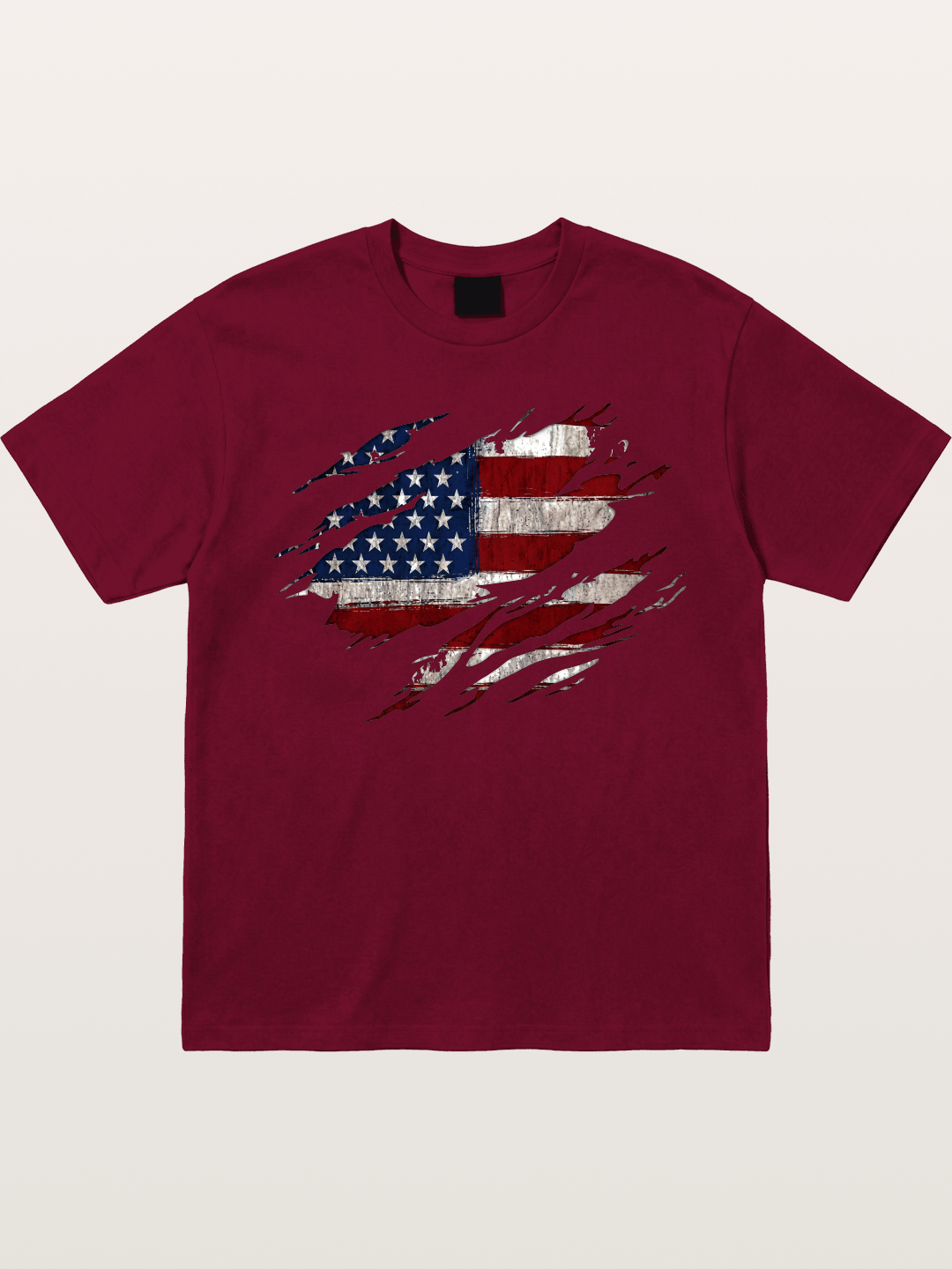 Eagle Claw Retro American Flag Gildan T-shirt