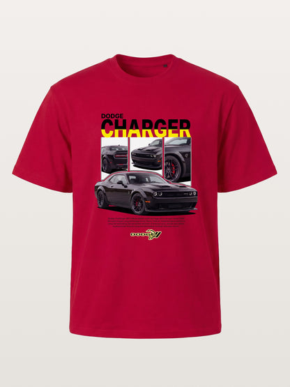 Dodge Hellcat Triple Car Collage Gildan T-shirt
