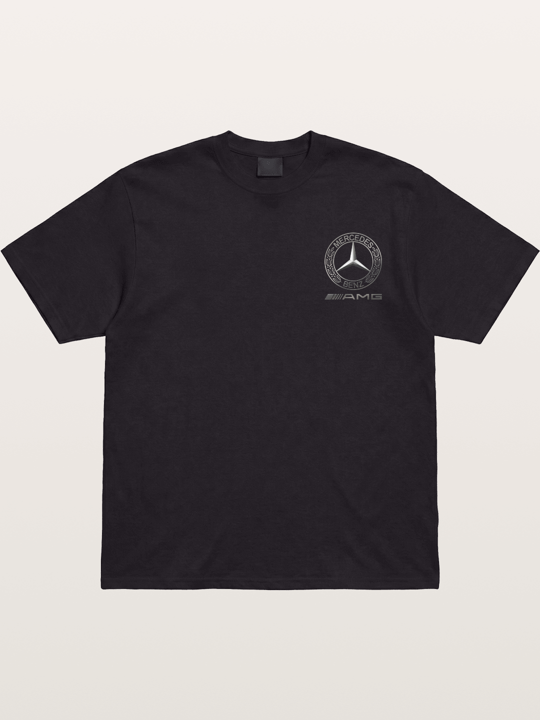 Mercedes AMG Laureled Roundel Cotton T-shirt