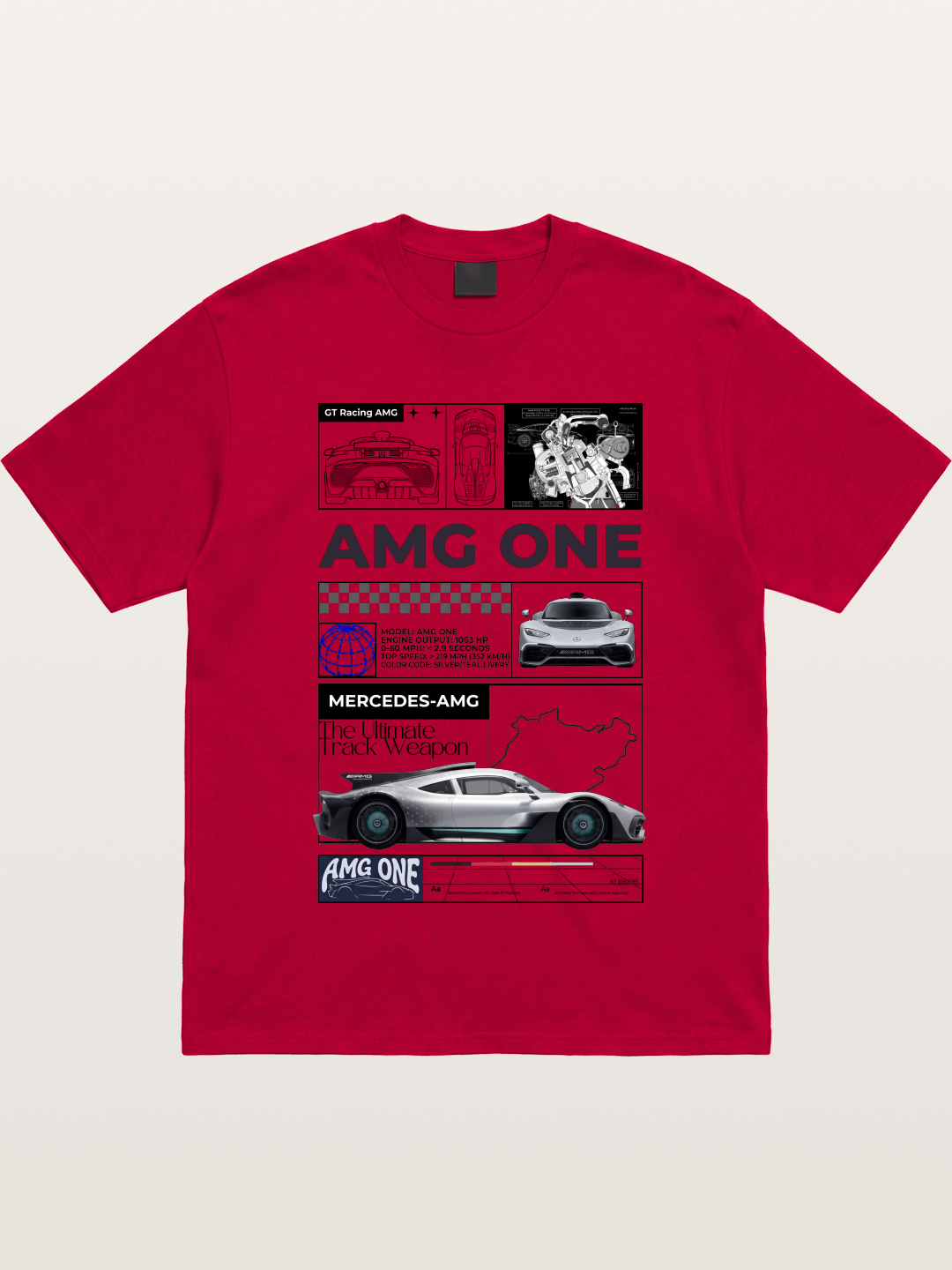 AMG ONE Legacy Gildan T-shirt