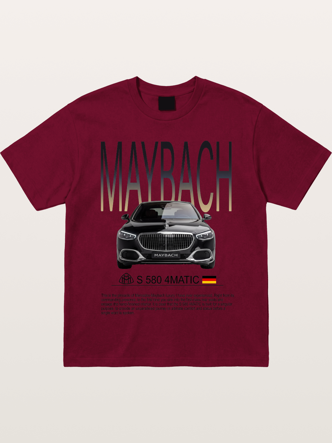 Maybach Luxury Sedan Poster Gildan T-shirt