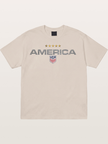 USA National Team Vintage Cotton T-shirt