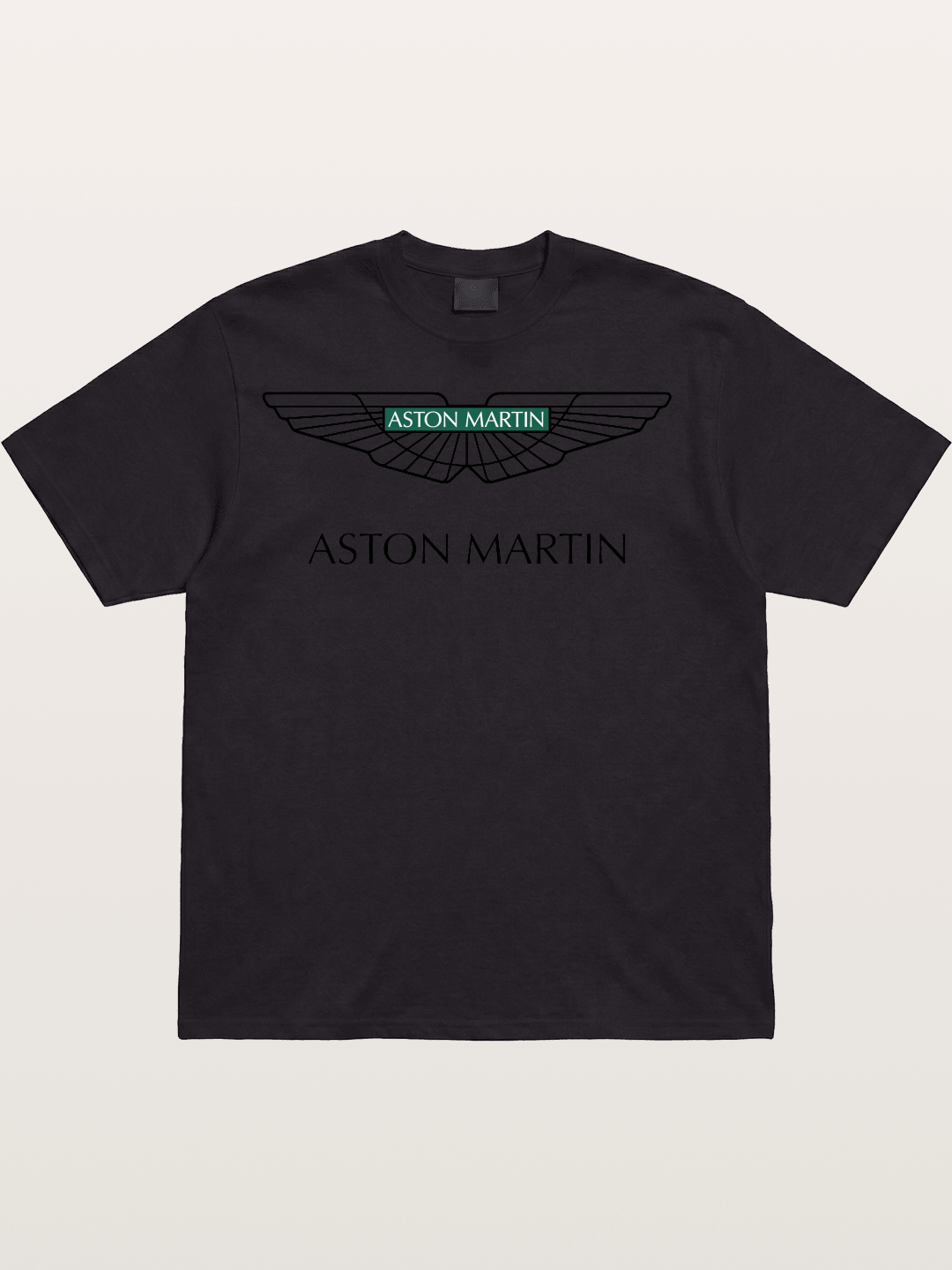 Aston Martin Winged Badge Cotton T-shirt