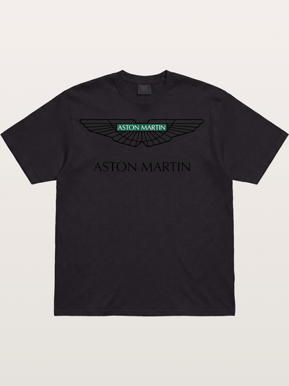 Aston Martin Winged Badge Cotton T-shirt