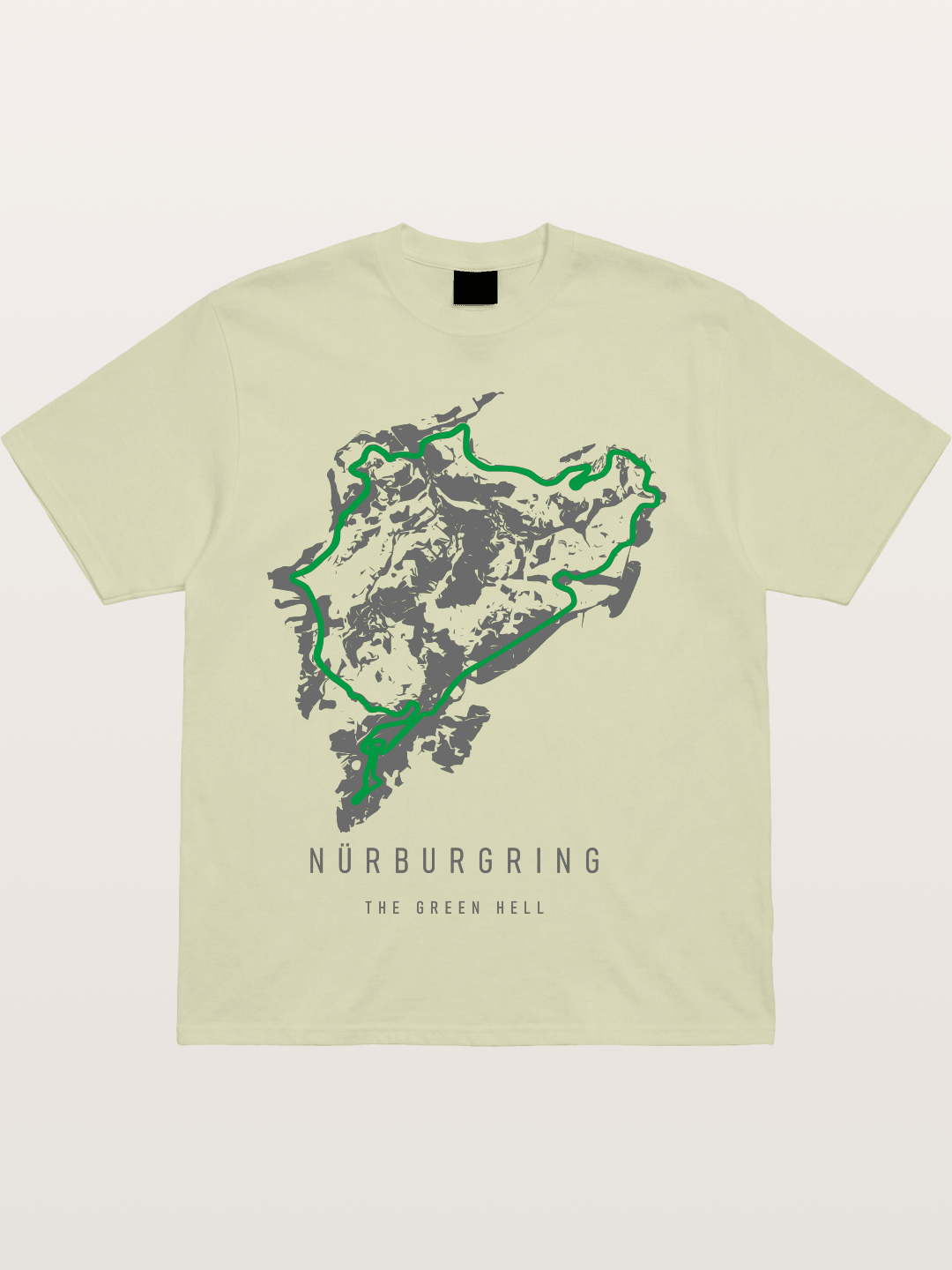 Green Hell Nu?rburgring Track Cotton T-shirt