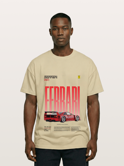 Gradient Red Gildan T-shirt