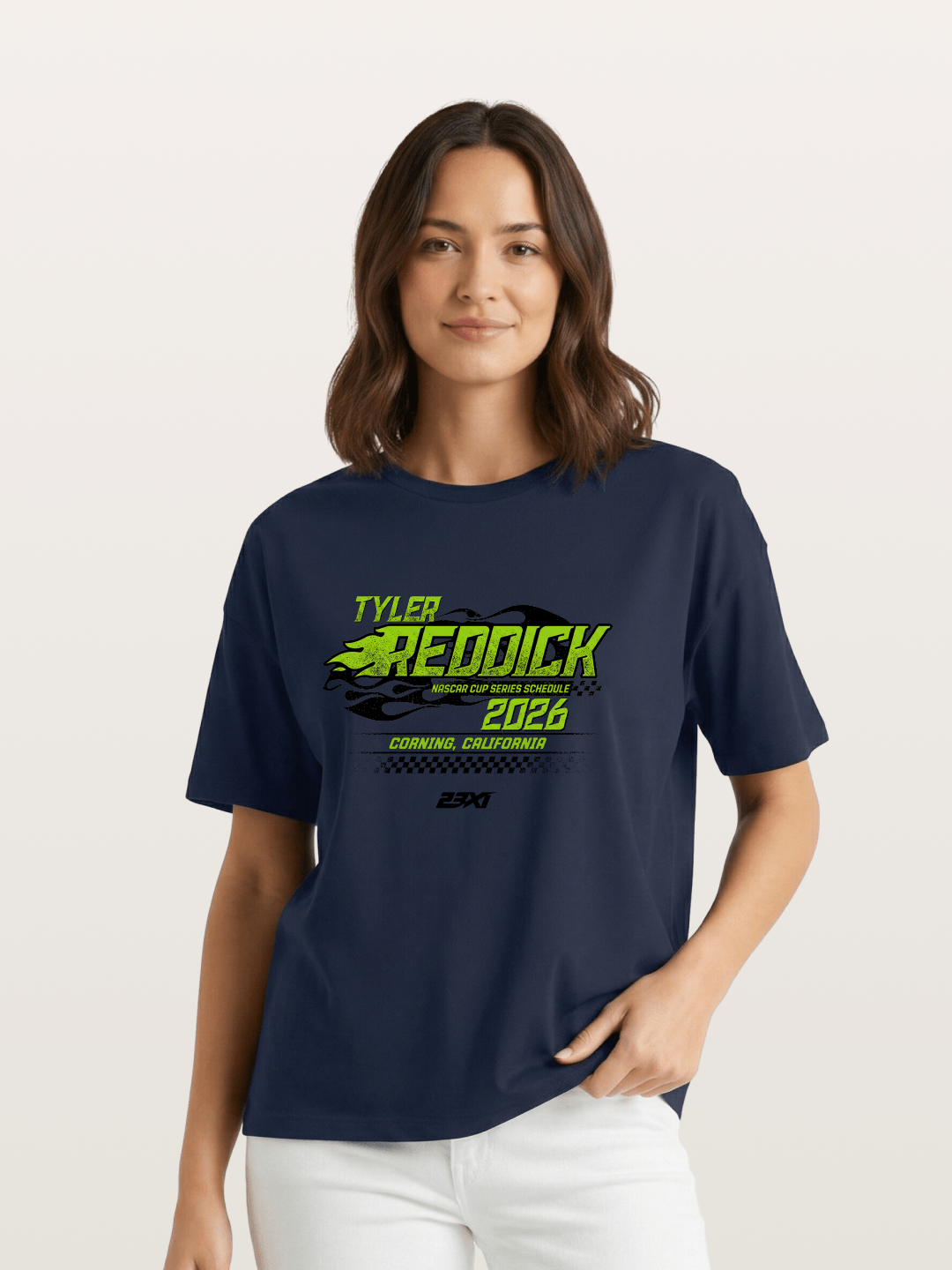 Tyler Reddick 2026 NASCAR Schedule Art Gildan T-shirt