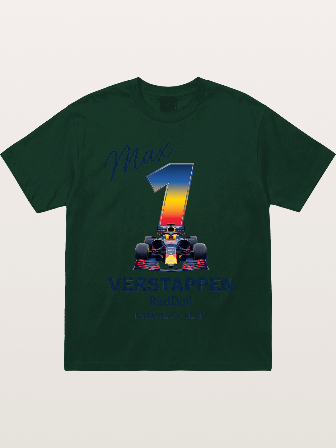 Max Verstappen Red Bull 1 Print Gildan T-shirt