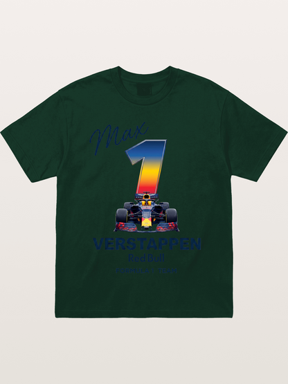 Max Verstappen Red Bull 1 Print Gildan T-shirt