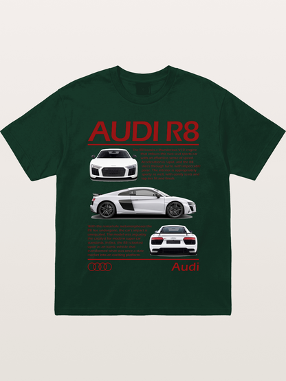 Audi R8 Multi Angle Showcase Gildan T-shirt