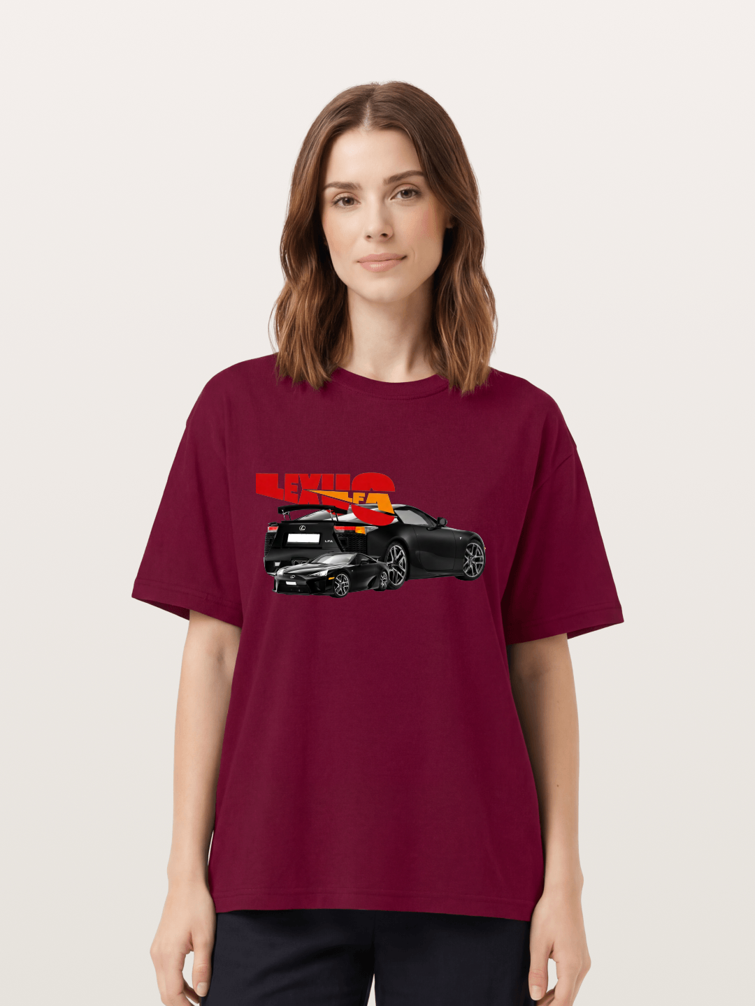 Lexus LFA Racing Collage Art Gildan T-shirt