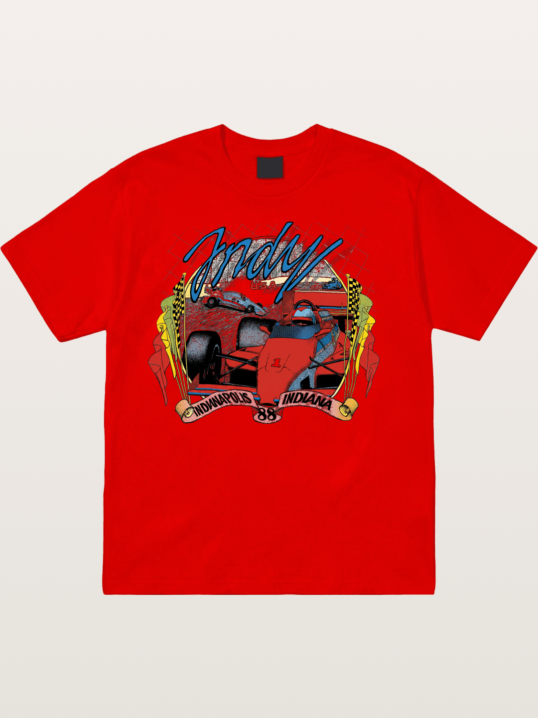 Indy 500 Retro Cotton T-shirt