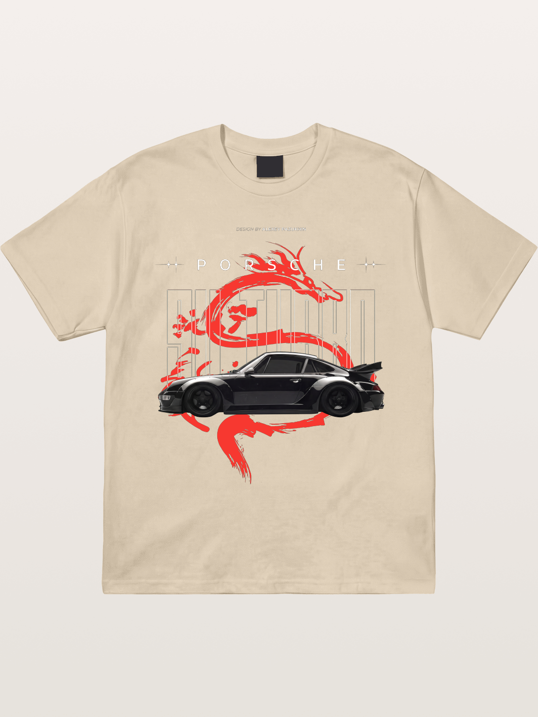 Porsche Dragon Gildan T-shirt