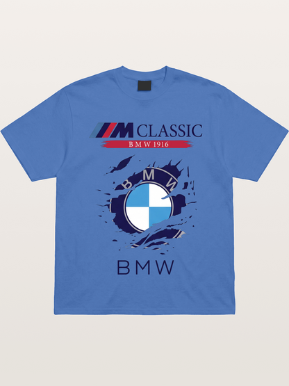 BMW M Colors Tear Effect Gildan T-shirt