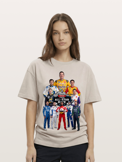 2026 NASCAR All-Star Drivers Team Photo Cotton T-shirt