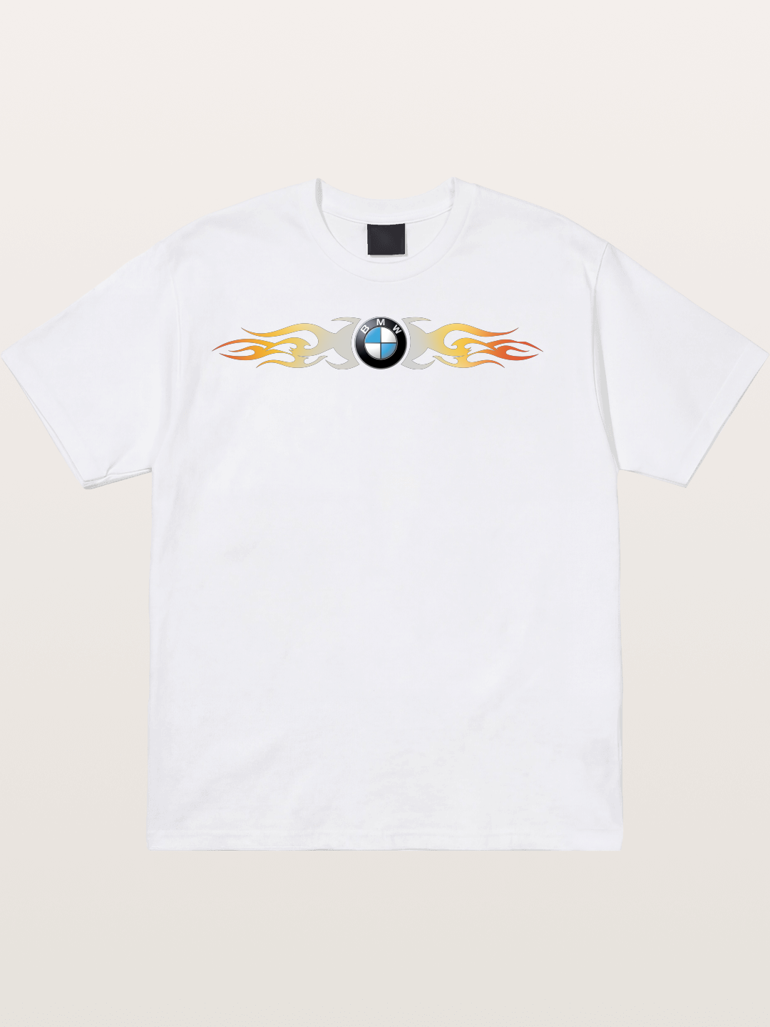 BMW Roundel Flame Stripe Cotton T-shirt