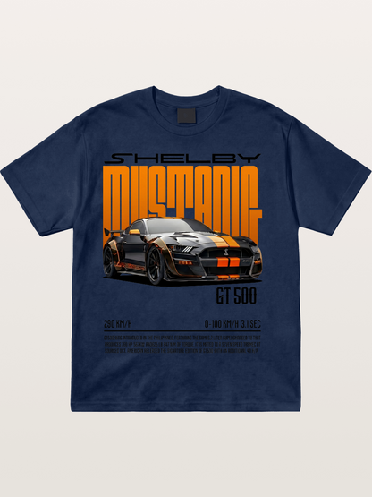 Shelby Mustang GT500 Art Cotton T-shirt