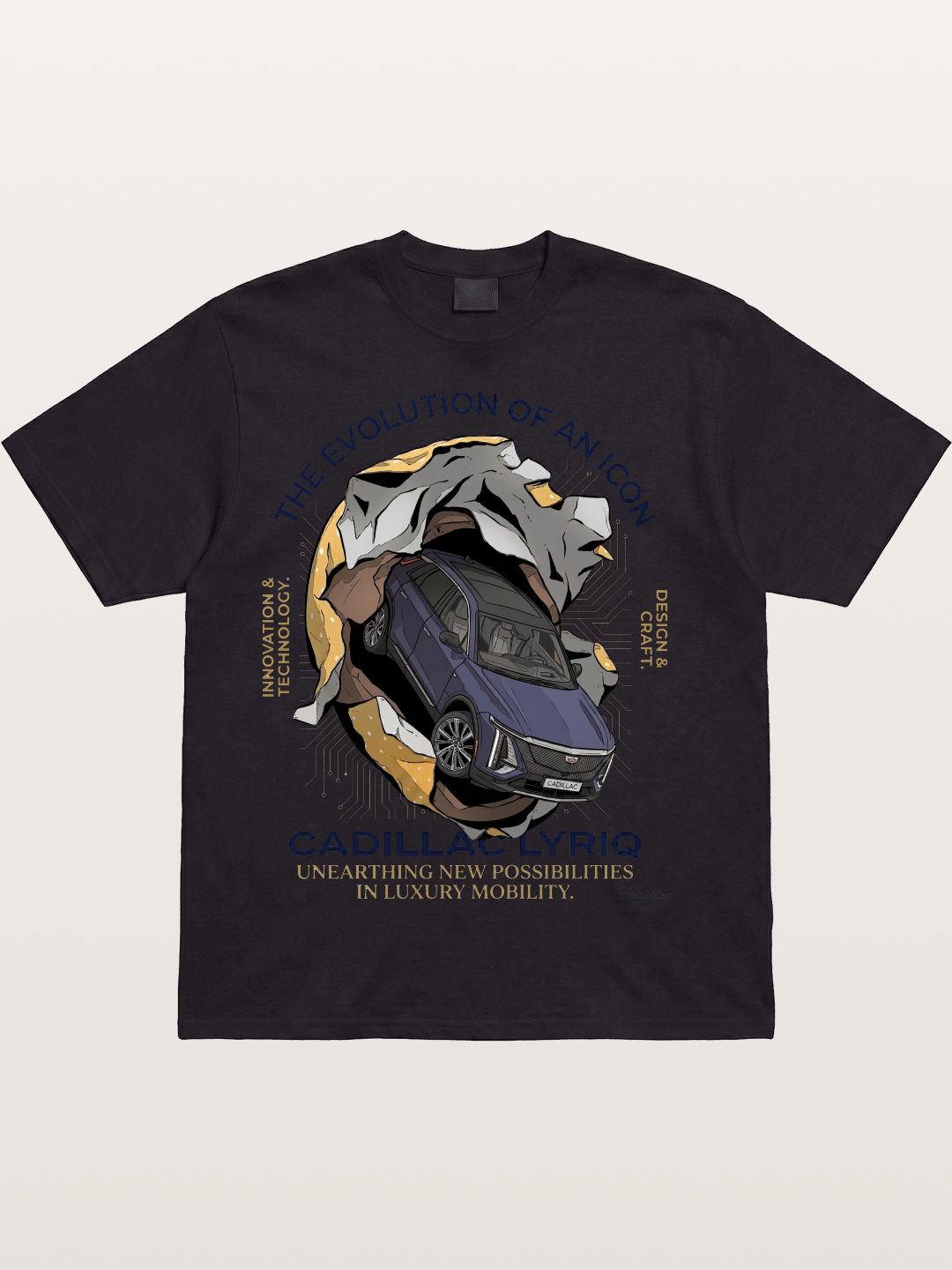 Icon Evolution Luxury EV Cotton T-shirt