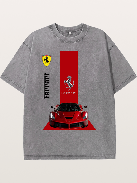 Prancing Speed Washed T-shirt