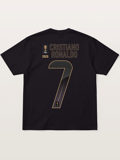 Portugal 7 Ronaldo 2026 WC Gildan T-shirt