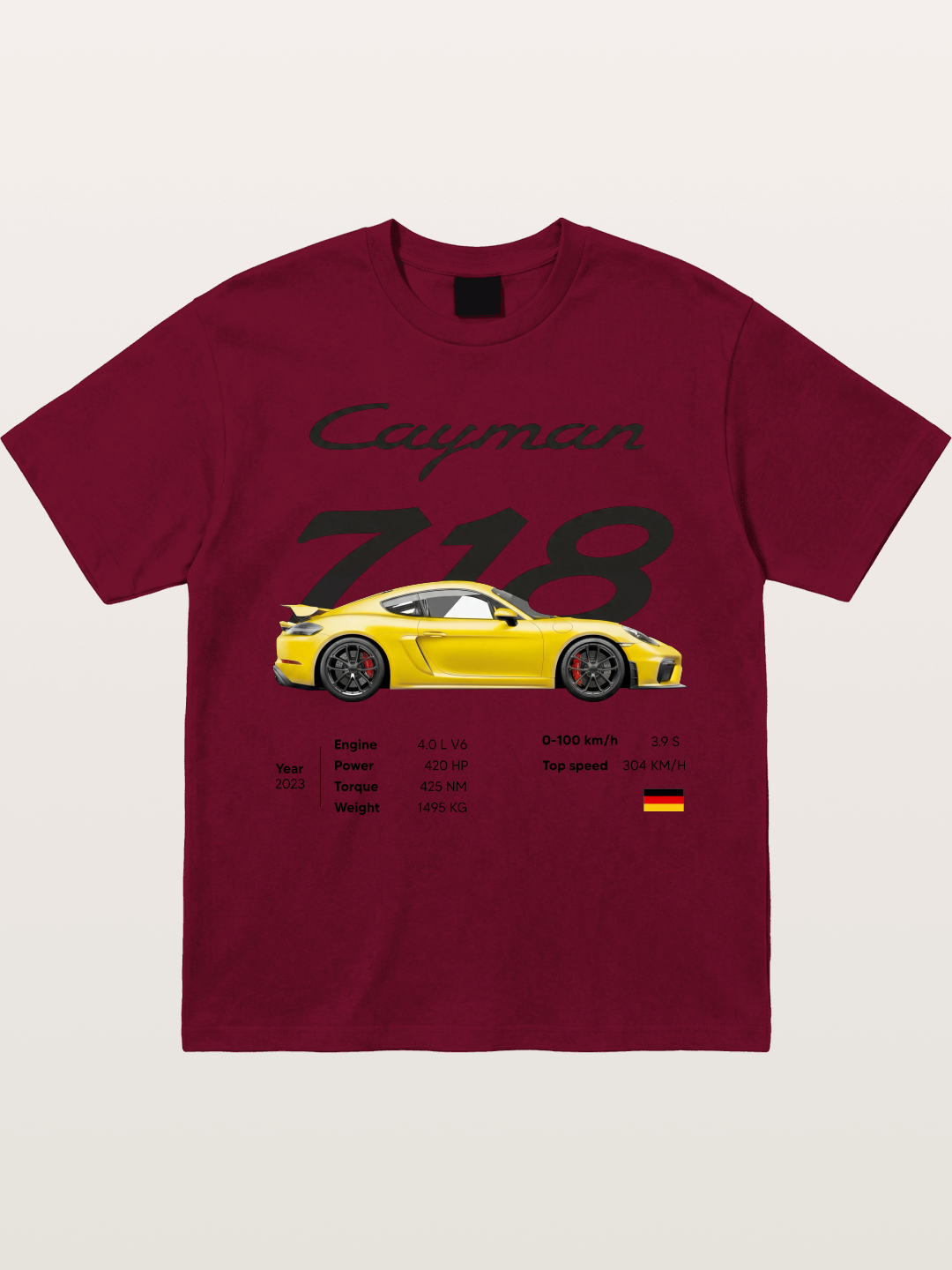 718 Porsche Vibe Gildan T-shirt