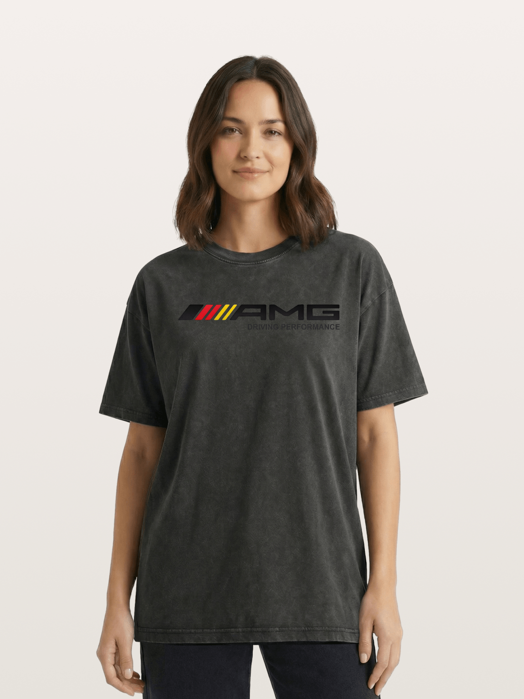 AMG Logo Washed T-shirt