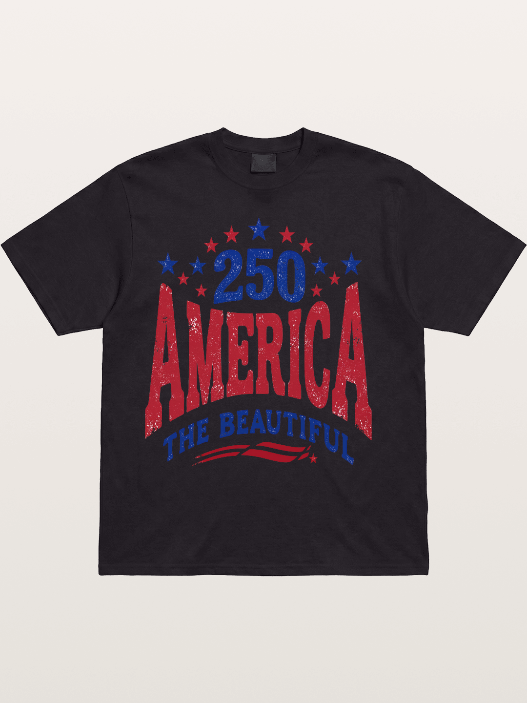 America The Beautiful Vintage Cotton T-shirt