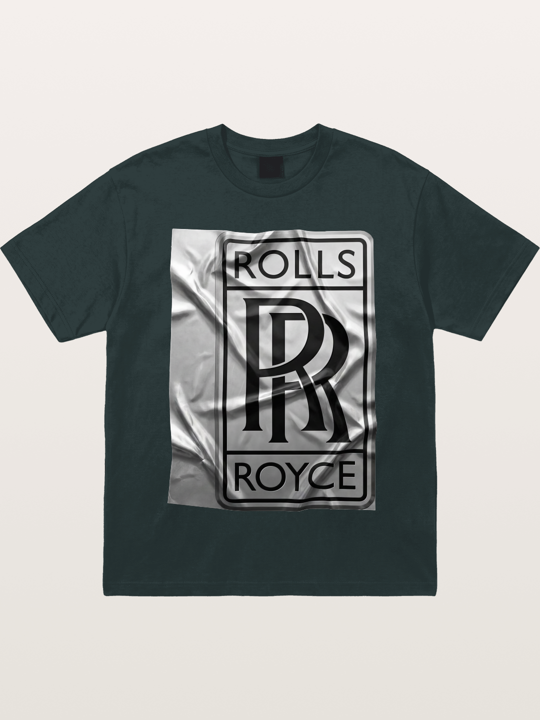 Silk Texture RR Logo Design Gildan T-shirt
