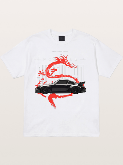 Porsche Dragon Cotton T-shirt