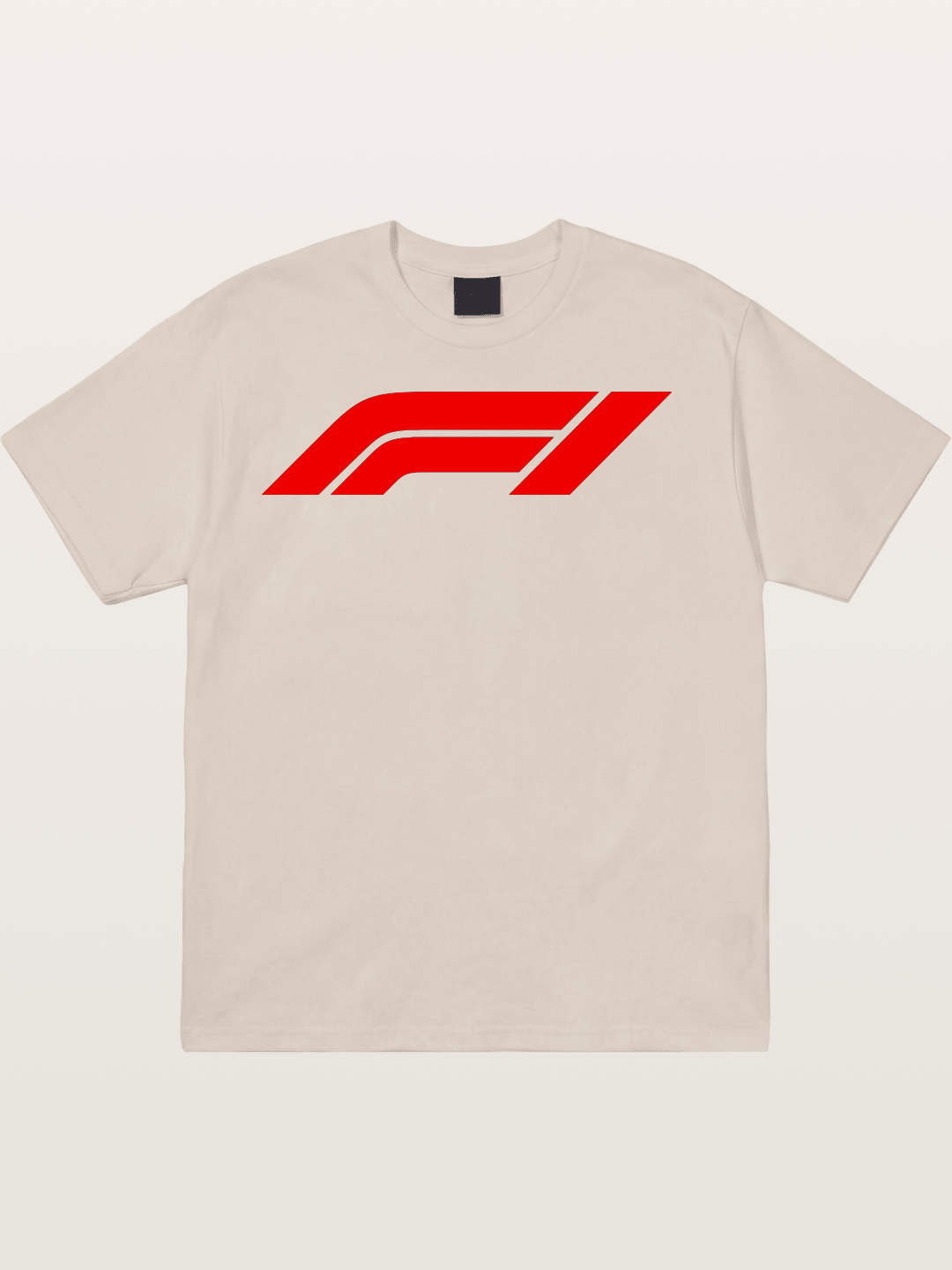 F1 Official Red Logo Cotton T-shirt