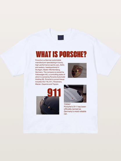 Porsche 911 Information Layout Gildan T-shirt