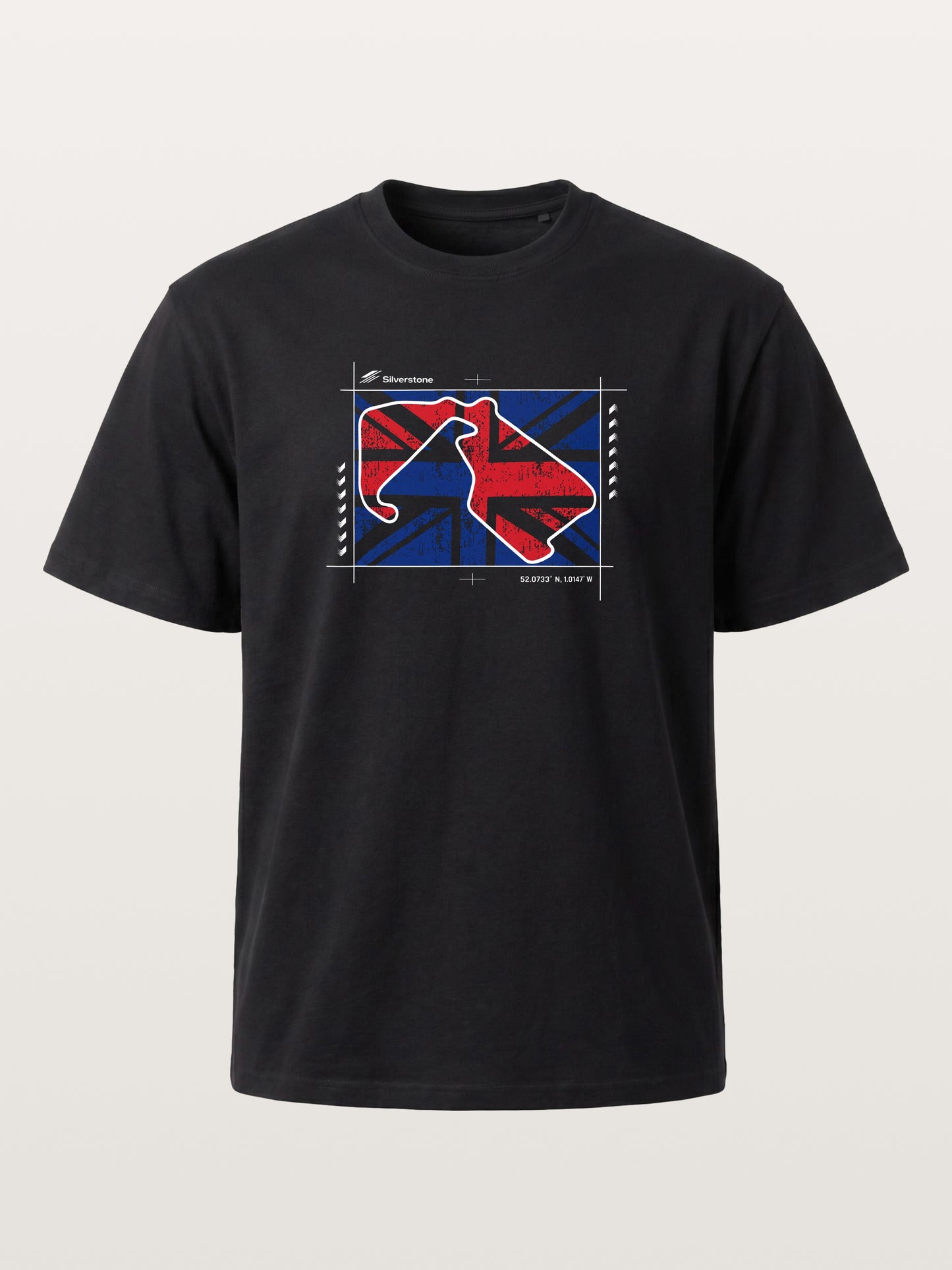 Vintage Union Jack F1 British Theme Gildan T-shirt