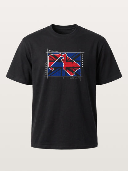 Vintage Union Jack F1 British Theme Gildan T-shirt