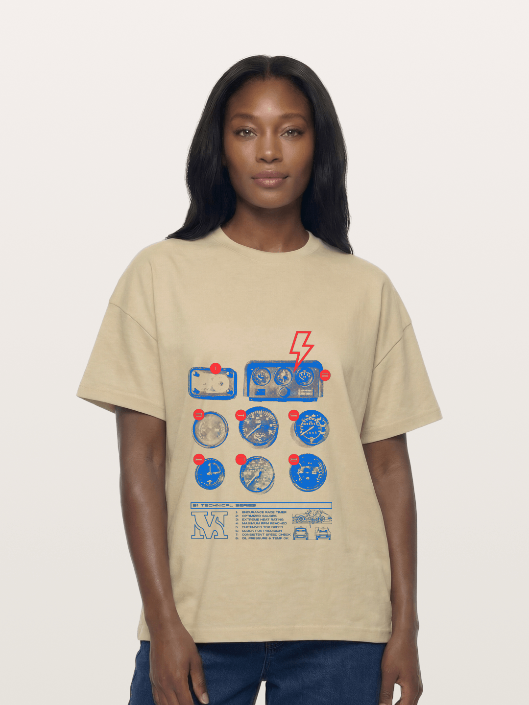 Speed Check Gildan T-shirt
